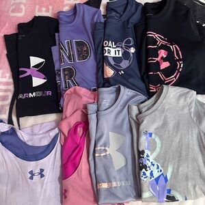 Girls Under Armour Tee Lot